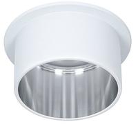 Paulmann Gil plafonnier 1x6 W blanc-fer 93384