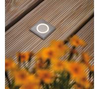 Paulmann Lampe encastrée au sol House 94364 LED 1x2W 3000K acier inoxydable brossé