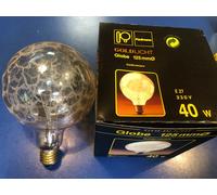 PAULMANN LAES Globe G125 Lampe à incandescence E27 230V 40W Or 180°