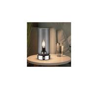 Paulmann Pinja lampe de table 1x20 W fumé PL77056