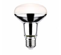 Paulmann 29053 Standard 230V Réflecteur LED R80 230V 6,5W 500lm 80mm Argent Verre 2700K - Blanc chaud E27