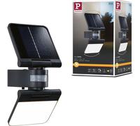 Paulmann Lèche-mur solaire à LED Lesla Détecteur de mouvement àcrépusculaire (IR)