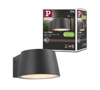 Paulmann LED Appliques extérieures Capea respectueux des insectes IP44 96x128 mm 2200K 6W 550lm 230V 98° Anthracite Aluminium 94713