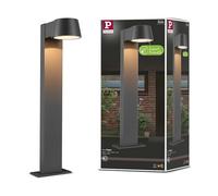 Borne lumineuse LED Capea favorable aux insectes IP44 500mm 2200K 6W 450lm 230V 98° Anthracite Aluminium Anthracite G