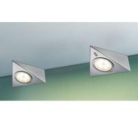 Paulmann Luminaire LED pour montage en surface jeu de 3 LED LED intégrée 8.4 W blanc chaud fer (brossé)
