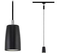 Paulmann Luminaire sur rail haute tension, Luminaire à suspendre URail GU10 noir (mat)