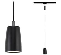 Paulmann Luminaire sur rail haute tension, Luminaire à suspendre URail GU10 noir (mat)