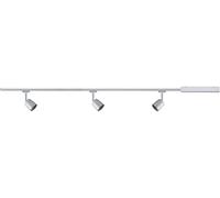 Paulmann Luminaire sur rail haute tension URail GU10 30 W LED chrome, chrome (mat)