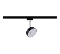 PLM 96939 - Spot à rail LED URail, 160 lm, 5 W, 3 4000 K, noir/chrome
