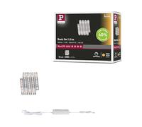 Paulmann MaxLED 1000 Kit de base 1,5 m 2700 K Argent | Ruban LED de 12 W, dimmable, autocollant, découpable à la longueur souhaitée, idéal pour les pièces à vivre