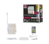 Paulmann MaxLED 500 full-line COB, kit de base 1,5 m TunW | Tunable White de 2 700 K à 6 500 K, 10 W, avec controleur et télécommande, autocollant