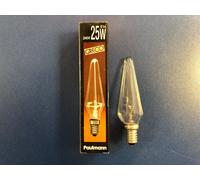 Paulmann/NEOLAMP GRECO Pyramide Ampoule Bougie Neuve 230V 25W E14 Art.563.29