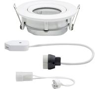 Paulmann Spot encastré Nova 93661 - IP65 orientable 1x35W GU10/GU5.3 Blanc