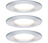 Paulmann Spot encastrable Nova – 3x6W (18W) LED IP44 Aluminium tourné pour salle de bains