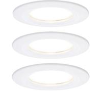 Paulmann Spot encastré Nova 3x6,5 W IP44 blanc 93460