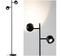 Paulmann Pane I 79775 Lampadaire à LED avec lampe de lecture LED 3 W noir