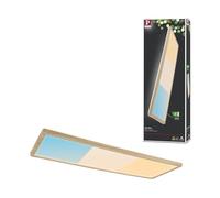 Paulmann Panneau LED Atria Shine IP44 rectangulaire 560x200 mm 15,2W 2030lm 3000-6500K esthétique bois 71311