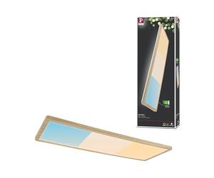 Paulmann Panneau LED Atria Shine IP44 rectangulaire 560x200 mm 15,2W 2030lm 3000-6500K esthétique bois 71311