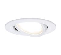 Paulmann, Plafonnier, 41306 Nova Einbauleuchte 3er Set LED LED 18 W Weiss (470 lm)