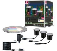 Paulmann Plug & Shine LED encastré de sol RGBW set de base