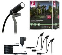 Paulmann Plug & Shine LED Projecteur de jardin Plantini Set de base