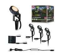 Paulmann Plug & Shine Projecteur de jardin à LED Sting Set de base, respectueux des insectes