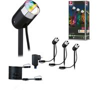 Paulmann Plug & Shine Projecteur de jardin LED Pike Set de base