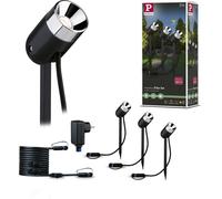 Paulmann Plug & Shine Projecteur de jardin LED Pike Set de base