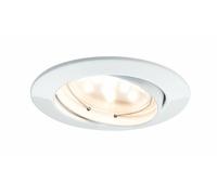 Paulmann Premium Lampes Encastrées Set Coin Transparent Rond Orientable LED 3x6,