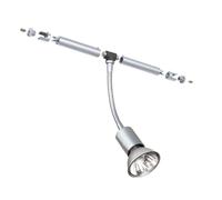 Paulmann Seil- Et Système de Rails 2Easy Spot Basil 5x20W GU5,3 Chrome Mat 12V