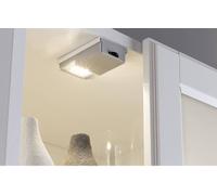 Paulmann SnapLED Luminaire pour armoire LED avec rouleau glisseur LED LED intégrée 0.33 W blanc chaud argent