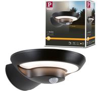 Paulmann Solar LED Applique murale d'extérieur Bordola Détecteur de mouvement àcrépusculaire (IR)