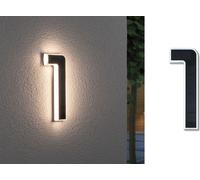 Paulmann Outdoor Solar applique murale 1x0.2 W noir 79842