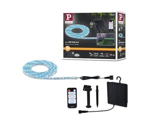Paulmann Solar Strip LED 5m RGB Télécomm. 1xbatterie 18650 1500mAh noir 71194