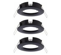 Paulmann Spot encastré Choose 92481 – 3x10 W Noir mat