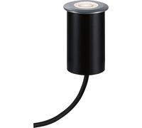 Paulmann : Spot encastré au sol LED, modèle Floor, 11W, 3000K, indice de protection IP67, couleur grise