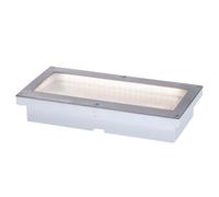 Paulmann Spot Encastré Solaire Led Aron 20x10 Cm acier inoxydable brossé