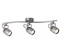 Paulmann Spotlight Gamma LED 3x3, 5W GU10 230V Nickel Brossé Métal
