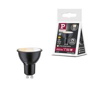 Paulmann Standard 230V LED Réflecteur GU10 Dip Switch 650lm 6,9W 2700-4000K noir dépoli 29283
