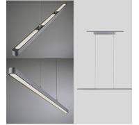 Paulmann URail Pendel Lento Luminaire à suspendre URail LED intégrée 41 W LED chrome (mat)