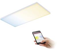 Paulmann Velora 79827 Panneau à LED 15.5 W blanc chaud à blanc lumière du jour blanc mat