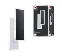 Paulmann WD 2Form Appliq LED 16W 150x350mm Blanc Noir 230V Acrylique Métal 71167