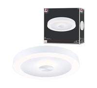 PLM 71179 - Plafonnier Volea, 25 W, 2900 lm, 3 3000 K, rond, blanc/argent
