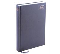 PaulStore 2026 Agenda A4 | A5 | A6 avec vue hebdomadaire | Une page par jour | Agenda de bureau | Couverture rigide pour usage domestique et professionnel (Gris ardoise, A4 vue hebdomadaire)