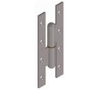 Paumelle 6004 bout carré gauche NF 110x50mm - MONIN - 611150