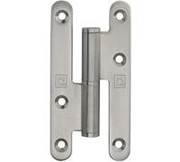 Paumelle à bois 110x55mm gauche inox - HERACLES - Q-PAB11055-G Inox
