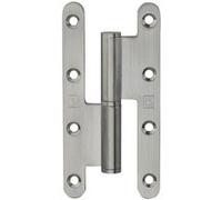 Paumelle à bois 140x55mm gauche inox - HERACLES - Q-PAB14055-G Inox