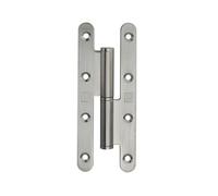 Paumelle à bois 140x70mm droit inox - HERACLES - Q-PAB14070-D
