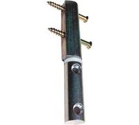 Paumelle à bois sans lame SANLAM® 100mm bichromaté - FAURE ET FILS - SL1001 Blanc G