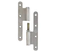 Paumelle à bouchons 110x55mm bout rond droite - - J532320